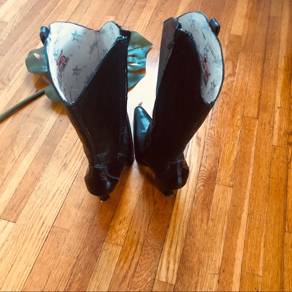 Los Altos Ladies Genuine Leather Boots W/Zipper - Picture 4 of 7